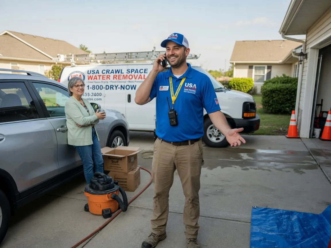 Crawl Space Water Removal Tunica, MS FAQs